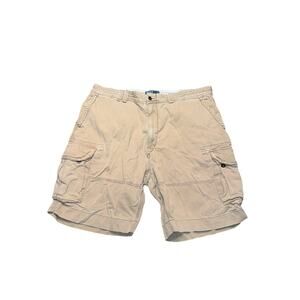 Polo Ralph Lauren Classic Chino Cargo Shorts Mens 41 Brown Pockets Preppy Khaki